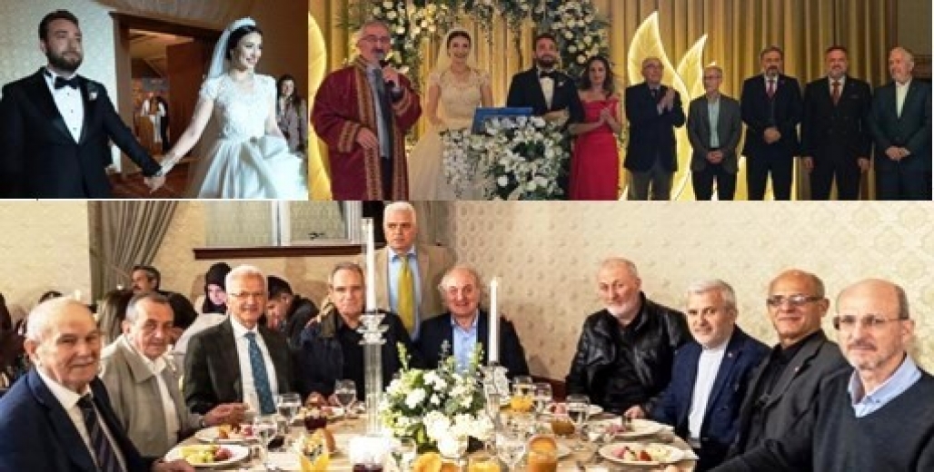 Rumelili Nezir Şengöz'ün oğlu Ahmet Şengöz Gamze Göktaş'la evlendi