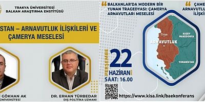 Balkan Araştırma Enstitüsü Yunanistan Arnavutluk Çamerya Online Paneli