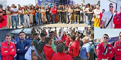 Balkan Gençliği İzmir Teknofest'te Selçuk Bayraktar ve Abdullah Eren'le