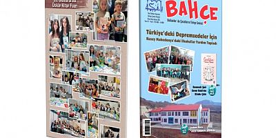 Balkanların Türkçe dergisi BAHÇE 33.sayısını yayınladı
