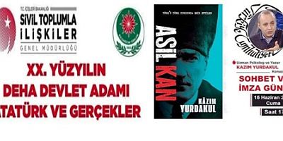 BULTÜRK-Yazar Kazım Yurdakul'un 'Asil Kan' Kitabı Sohbet İmza günü