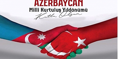Erdoğan Azerbaycan Milli Kurtuluş günü mesajı yayınladı