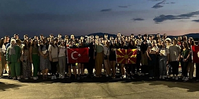 MATÜSİTEB 91 Türk Öğrenci Antalya'da kültür gezisinde