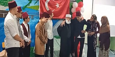 Strugalı öğrenciler Türkçe Bayramı ortaklaşa kutladı