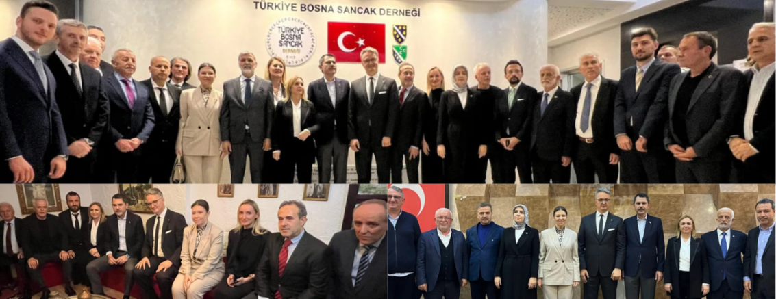 Türkiye Bosna Sancak Derneği AK Parti İstanbul Adayı Murat Kurum'la