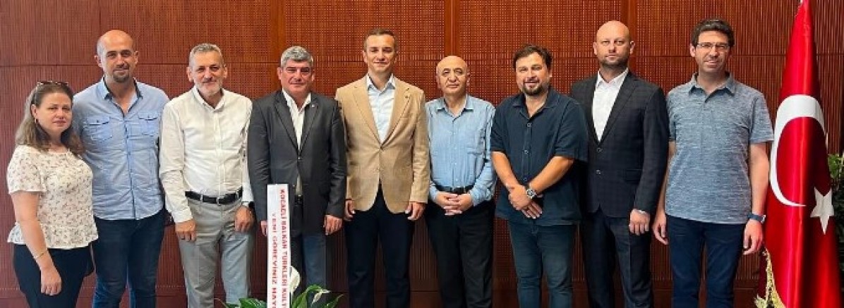 BALTÜRK-Balkan Türklerinin Kent Konseyinde Ceyhun Yalçın ziyareti