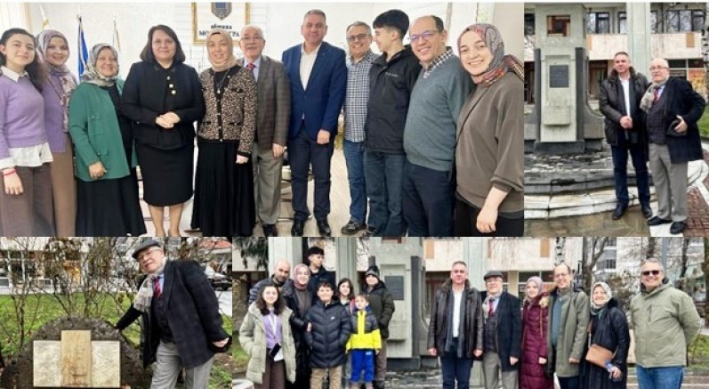 Yenice'ye Mestanlı'nın Başkanı İlknur Kazım'dan fahri hemşehrilik beratı