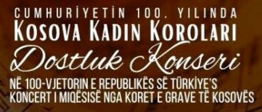 Kosova'da Dostluk Konseri 21 Ekimde Klan Arenada