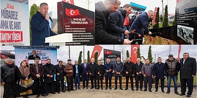 29 Ocak anmasında Yeniköy Bayrak Meydanı’nda “Mübadele Anıtı açıldı