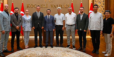 Balkan Türkleri Derneğinin Vali Aktaş’a Tebrik Ziyareti