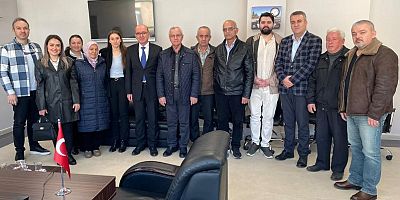 Gebze Balkan Türklerinden Gebze İlçe Sağlıkta Dr.İlhan Kadıoğlu ziyareti