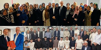 Batı Trakya Türklerine Prof.Görmez Çınar Camiinde bayram namazı kıldırdı