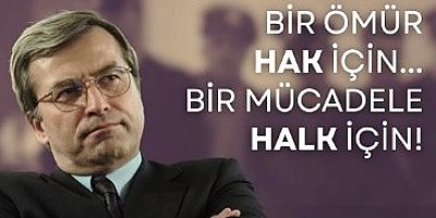Dr.Sadık Ahmet vefatının 31. yıl dönümünde anılacak