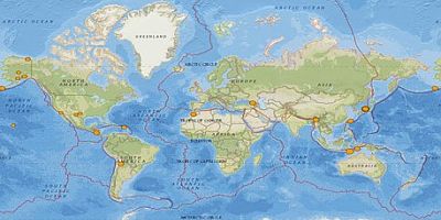 Dünyada yılda 20 Bin günde 55 deprem kaydediliyor