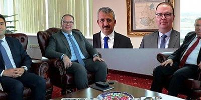 Gümülcine Başkonsolosu Aykut Ünal'dan Edirne'de Vali ve Rektör ziyareti