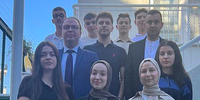 İskeçeli Türk Gençlerden Aykut Ünal ve DEB ziyareti