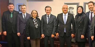 İzmit Batı Trakyalıların DSP Önder Aksakal ziyareti