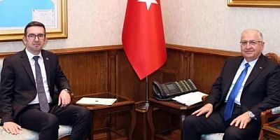 Kosova Büyükelçisi Agon'dan Bakan Güler'i ziyaret etti
